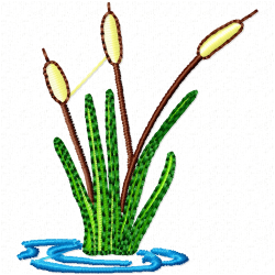 Flowers And Tree Embroidery Design 10